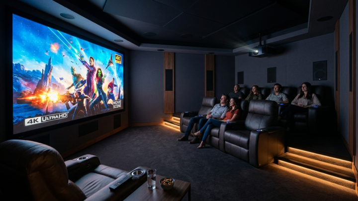 4K projektorer til hjemmebio: Test og vejledning